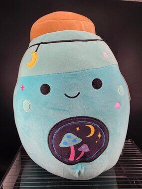 Original Squishmallows Reishi Glow-In-The-Dark Plush 12 Inches Soft Toy